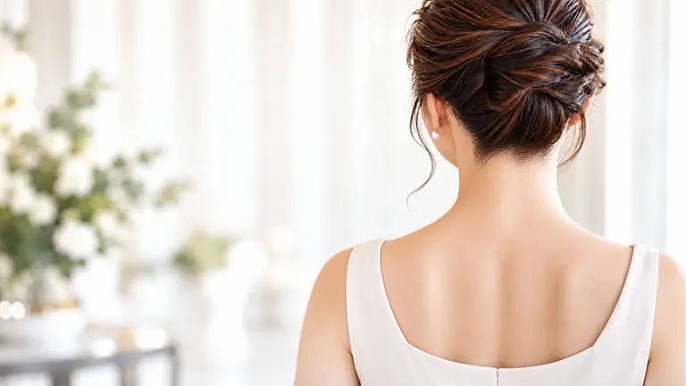 うなじが綺麗な女性